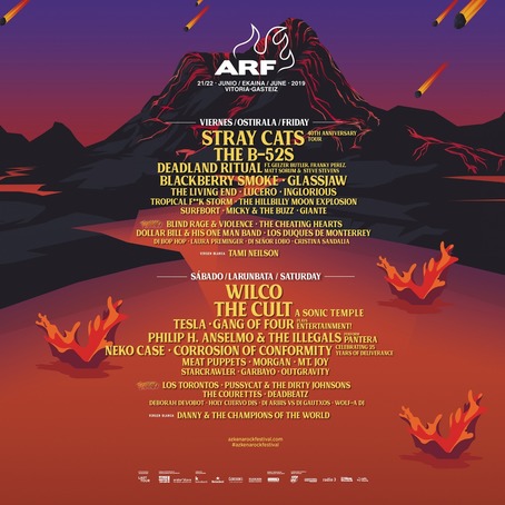 Arkena Rock Festival Flyer